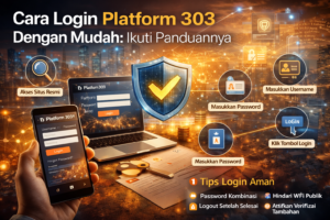 platfrom 303 cara login & akses